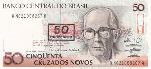 50 Cruzeiros 1990